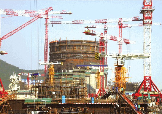 台山核电站核岛筏基工程  H-FMS型含水率分析仪实时监测骨料含水率变化